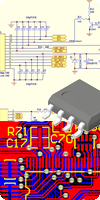 electronique schema routage