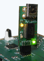 microcontroleur telecommande laser